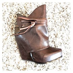 Leather Booties by Heart Soul